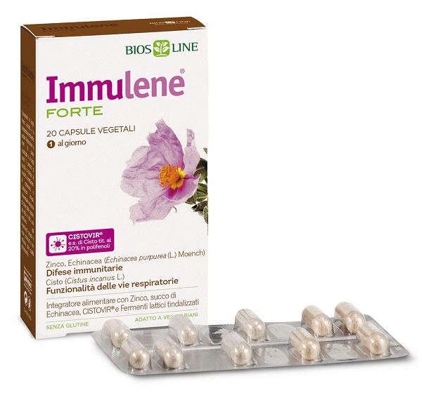 BIOSLINE IMMULENE FORTE 20 CAPSULE - farmacialombardia.it