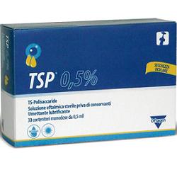 TSP 0,5% SOLUZIONE OFTALMICA UMETTANTE LUBRIFICANTE 30 FLACONCINI MONODOSE 0,5 ML - farmacialombardia.it