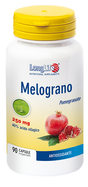 LONGLIFE MELOGRANO 40% 90 CAPSULE VEGETALI - farmacialombardia.it
