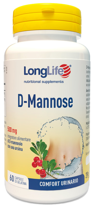 LONGLIFE D-MANNOSE 60 CAPSULE - farmacialombardia.it