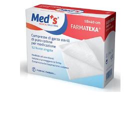 GARZA COMPRESSA MEDS FARMATEXA OCULARE 10 PEZZI - farmacialombardia.it