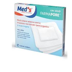 MEDICAZIONE ADESIVA MEDS 10X15 CM 5 PEZZI - farmacialombardia.it