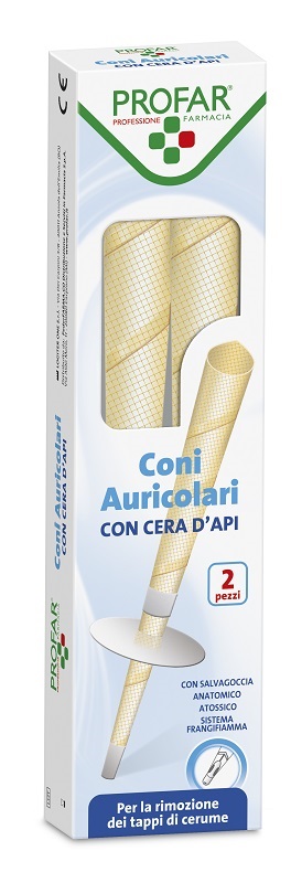 CONI AURICOLARI 2 PEZZI PROFAR - farmacialombardia.it