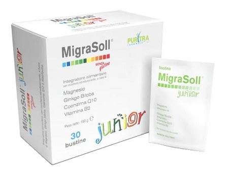 MIGRASOLL JUNIOR ASTUCCIO 30 BUSTE - farmacialombardia.it