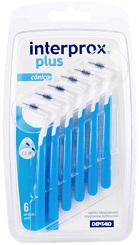 INTERPROX PLUS CONICO BLU 6 PEZZI - farmacialombardia.it