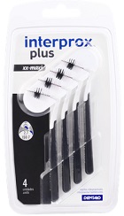 INTERPROX PLUS XX MAXI NERO 4 PEZZI - farmacialombardia.it