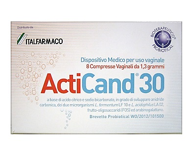 ACTICAND 30 8 COMPRESSE VAGINALI - farmacialombardia.it