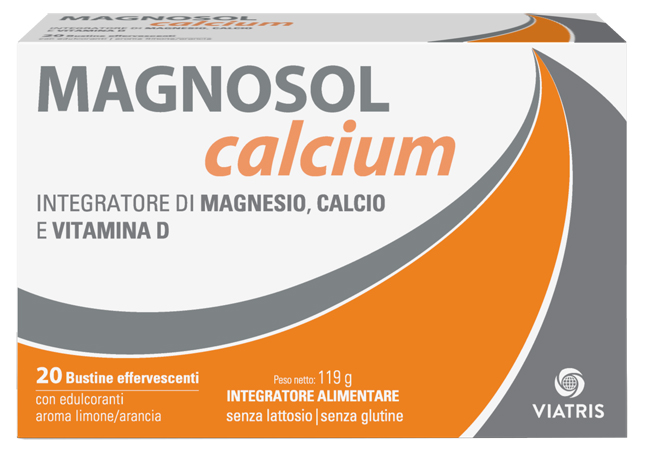 MAGNOSOL CALCIUM POLVERE EFFERVESCENTE 20 BUSTINE - farmacialombardia.it