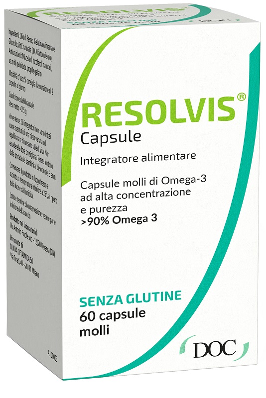 RESOLVIS 60 CAPSULE MOLLI - farmacialombardia.it