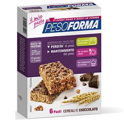 PESOFORMA BARRETTA CEREALI/CIOCCOLATO 12 X 31 G - farmacialombardia.it