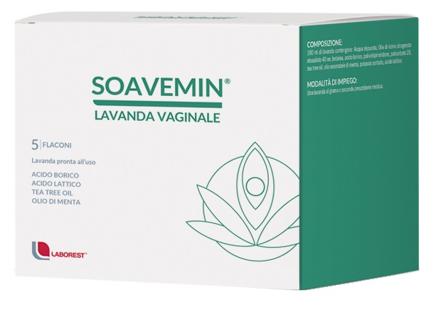 SOAVEMIN LAVANDA VAGINALE 5 FLACONI 100 ML - farmacialombardia.it