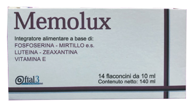 MEMOLUX 14 FLACONCINI 10 ML - farmacialombardia.it