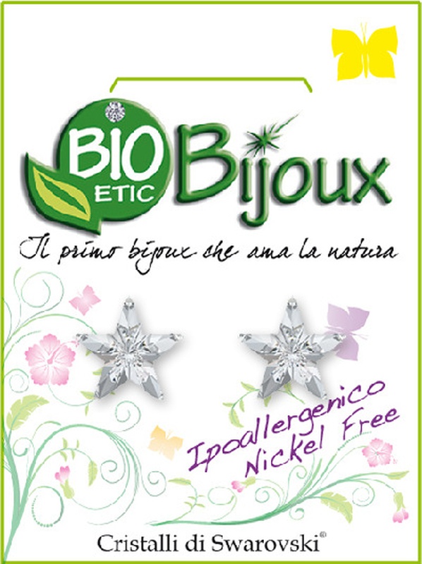 ORECCHINO STELLA 10MM CRYSTAL - farmacialombardia.it