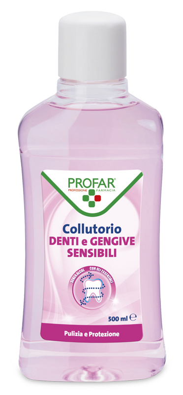 PROFAR COLLUTORIO DENTI/GENGIVE SENSIBILI 500 ML - farmacialombardia.it