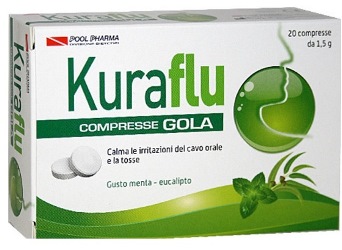 KURAFLU GOLA EUCALIPTO 20 COMPRESSE 1,5 G - farmacialombardia.it