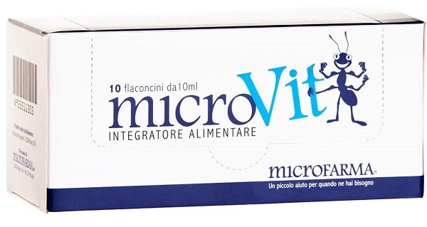 MICROVIT 10 FLACONCINI DA 10 ML - farmacialombardia.it