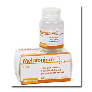 MELATONINA VITI FAST 1MG 60 COMPRESSE GUSTO ARANCIA - farmacialombardia.it