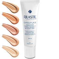 RILASTIL CAMOUFLAGE FONDOTINTA CORRETTIVO FLUIDO MEDIA COPRENZA 20 30 ML - farmacialombardia.it