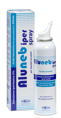 ALUNEB SOLUZIONE IPERTONICA 3% SPRAY NASALE 125 ML - farmacialombardia.it