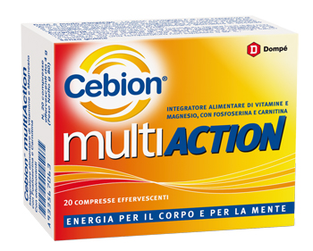 CEBION MULTIACTION 20 COMPRESSE EFFERVESCENTI - farmacialombardia.it