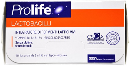 PROLIFE LACTOBACILLI 10 FLACONCINI 8 ML - farmacialombardia.it