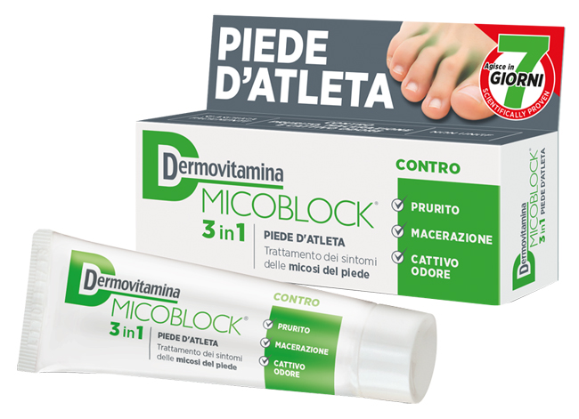 DERMOVITAMINA MICOBLOCK 3 IN 1 PIEDE D'ATLETA 30 ML - farmacialombardia.it