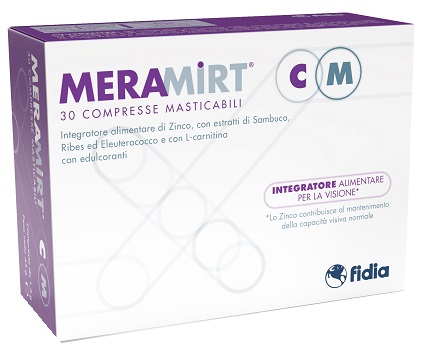 MERAMIRT CM 30 COMPRESSE MASTICABILI - farmacialombardia.it