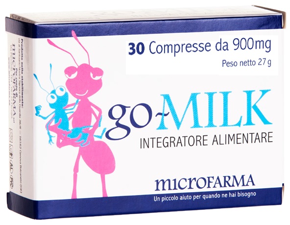 GO-MILK 30 COMPRESSE - farmacialombardia.it