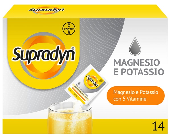 SUPRADYN MAGNESIO POTASSIO SENZA ZUCCHERO 14 BUSTINE 4 G - farmacialombardia.it
