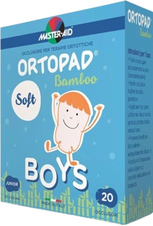 CEROTTO OCULARE PER ORTOTTICA ORTOPAD SOFT BOYS REGULAR 20 PEZZI - farmacialombardia.it