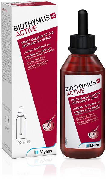 BIOTHYMUS AC ACTIVE TRATTAMENTO ATTIVO ANTICADUTA UOMO LOZIONE 100 ML - farmacialombardia.it