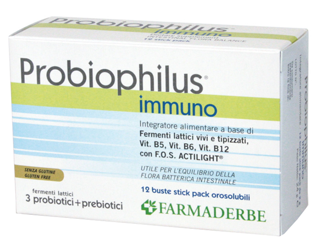 PROBIOPHILUS IMMUNO 12 BUSTE - farmacialombardia.it