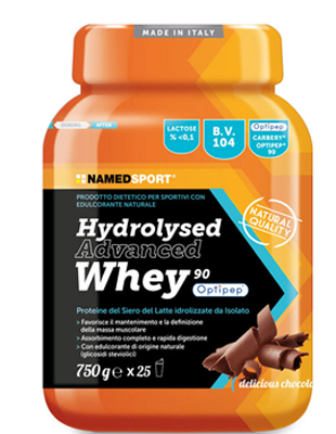 HYDROLYSED ADVANCED WHEY DELICIOUS CHOCOLATE BARATTOLO POLVERE ORALE 750 G - farmacialombardia.it