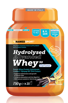 HYDROLYSED ADVANCED WHEY VANILLA CREAM BARATTOLO POLVERE ORALE 750 G - farmacialombardia.it