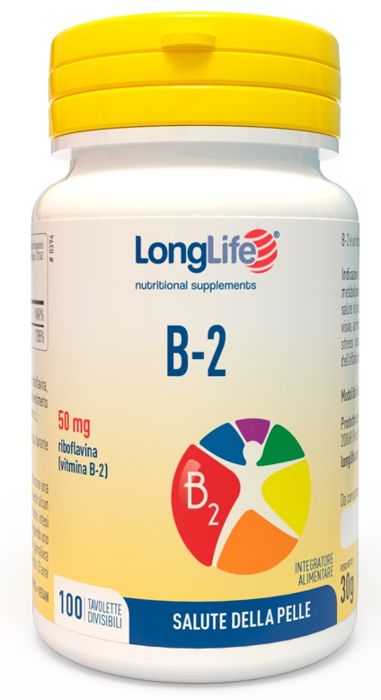 LONGLIFE B2 50 MG 100 TAVOLETTE DIVISIBILI - farmacialombardia.it