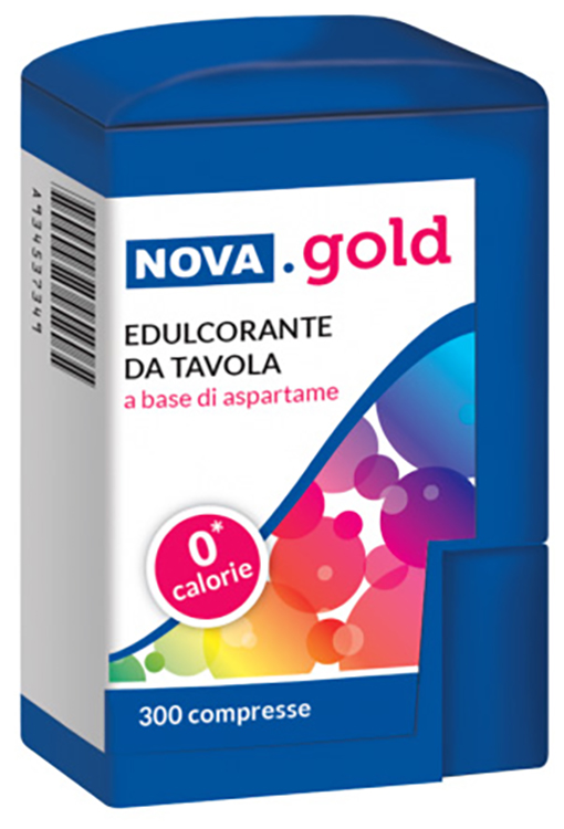 NOVA GOLD EDULCORANTE DA TAVOLA 300 COMPRESSE - farmacialombardia.it