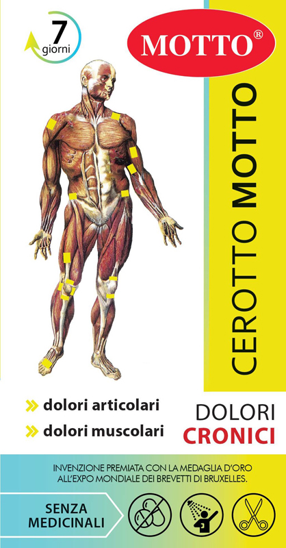 CEROTTO MOTTO ANALGESICO DA RITAGLIARE 5 X 15 CM 2 PEZZI - farmacialombardia.it