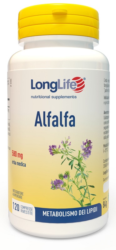 LONGLIFE ALFALFA 120 COMPRESSE RIVESTITE - farmacialombardia.it