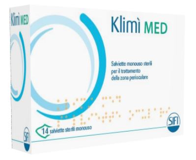 KLIMI' MED 14 SALVIETTINE DETERGENTI MONOUSO STERILI PER L'IGIENE OCULARE - farmacialombardia.it