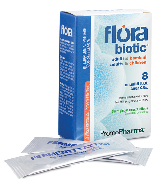FLORA 8 10 STICK OROSOLUBILI ADULTI E BAMBINI - farmacialombardia.it