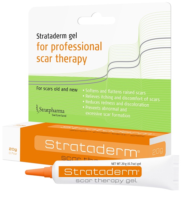 GEL AL SILICONE PER IL TRATTAMENTO DELLE CICATRICI STRATADERM 20G - farmacialombardia.it