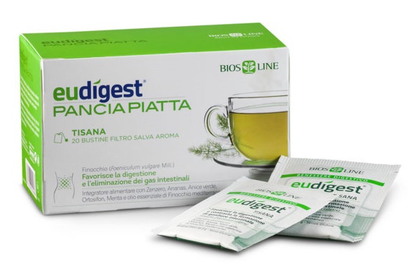 BIOSLINE EUDIGEST TISANA DOPOPASTO 20 BUSTE 40 G - farmacialombardia.it