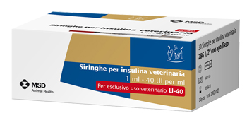 SIRINGA INSULINA USO VETERINARIO MSD-AH 30 SIRINGHE 40 UI/ML - farmacialombardia.it