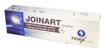 SIRINGA INTRA-ARTICOLARE JOINART ACIDO IALURONICO 1,6% 2 ML 3 PEZZI - farmacialombardia.it