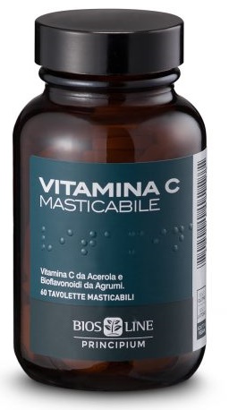 PRINCIPIUM VITAMINA C NATURALE 60 COMPRESSE MASTICABILI 72 G - farmacialombardia.it