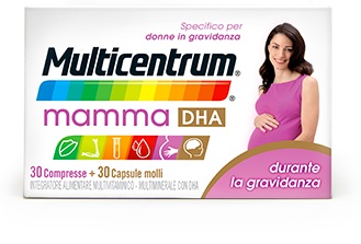 MULTICENTRUM MAMMA DHA 30 COMPRESSE + 30 CAPSULE - farmacialombardia.it