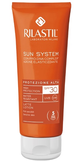 RILASTIL SUN SYSTEM PHOTO PROTECTION THERAPY SPF30 LATTE 100 ML - farmacialombardia.it