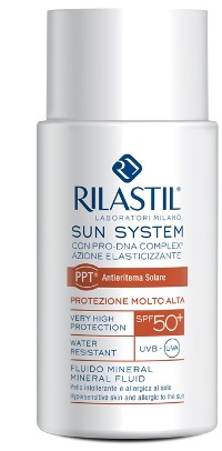 RILASTIL SUN SYSTEM PHOTO PROTECTION THERAPY SPF50+ FLUIDO MINERAL 50 ML - farmacialombardia.it