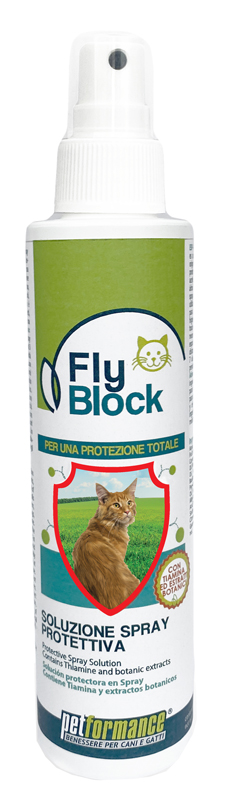 PETFORMANCE FLYBLOCK SPRAY GATTO 150 ML - farmacialombardia.it