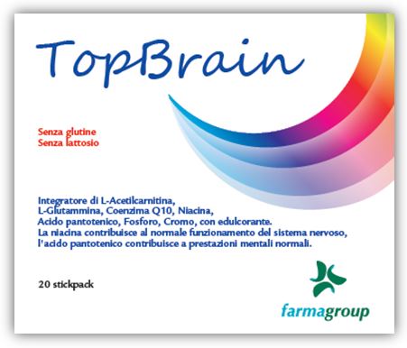 TOPBRAIN 20 STICK 4,5 G - farmacialombardia.it